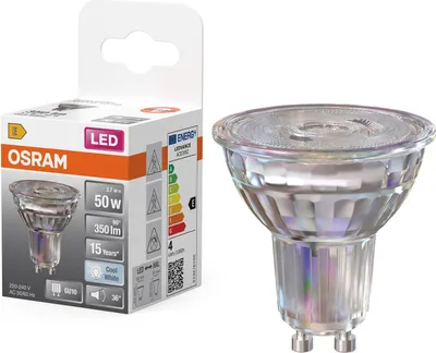 Produktbild von Osram - Led Star Par16 - (50)-36° -  3.7W/840 230V Gu10 Fs1 - 4099854458620