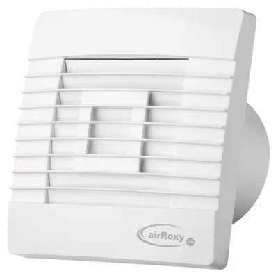 Imagen del producto de Ventilador de conducto de 100 mm, 15 W, con persiana de gravedad/temporizador, modelo pRestige 100ZG TS 01-027, certificado por