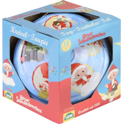 Produktbild von LENA Brummkreisel mit Standfuß Sandmännchen 19cm