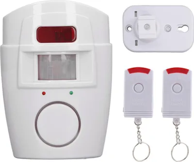 Obrázek produktu pro Venkovní alarm s detektorem pohybu, ochrana proti krádeži, dálkové ovládání, zvuk, světlo, tichý režim, bezdrátová příjezdová cesta pro dům, farmu