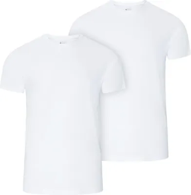 Produktbild von Jockey Herren T-Shirts, 2er Pack - American Shirts, Relaxed Fit, Baumwolle Weiß S