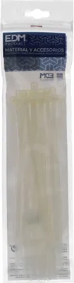Produktbild von Klemmkette aus Kunststoff 150x3,5 mm (Beutel mit 25 Stück) Edm Nylon Hochwertig