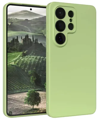 Produktbild von EAZY CASE - TPU Hülle für Samsung Galaxy S26 Ultra, TPU Case stoßfeste Handyhülle, weiches Cover mit Kameraschutz, Silikonhülle in Grün