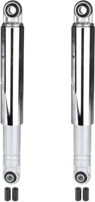 Obrázek produktu pro Sada tlumičů 260mm chrom/stříbrná objímka pro Zündapp Hercules Kreidler Simson Puch