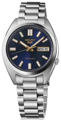 Zdjęcie produktu dla Zegarek automatyczny Seiko 5 Sports, niebieski cyferblat, stal nierdzewna, model SRPL55K1