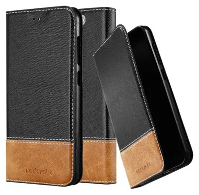 Immagine prodotto di Cadorabo cover per HTC ONE A9 cover protettiva in nero SHandy cover Book Case custodia in Similcuoio