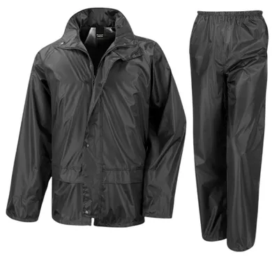 Produktbild von Result Core - Regenanzug für Herren LT5038 (3XL) (Schwarz)