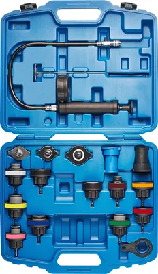 Produktbild von KRAFTPLUS K.221-7718 Kühlsystem Abdrückgerät Tester Kühler Zylinderkopf Prüfgerät Kühlmittel Kühlsystemtester