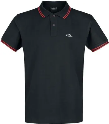 Produktbild von Atticus Poloshirt Herren Classic Tipped schwarz XL