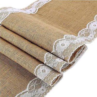 Obrázok produktu pre Plastový stolný prapor s retro dizajnom, dĺžka 8,25 m, s lemovaním, ideálny na svadobné darčeky, festivaly, oslavy a dekorácie.