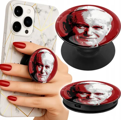 Obrázek produktu pro Popsocket Držák na telefon/Papežská tyč Jan Pavel Ii 2