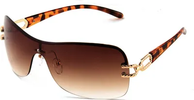 Produktbild von Sonnenbrille Damenbrille Brille Monoglas Designer Eyewear 2126 Braun