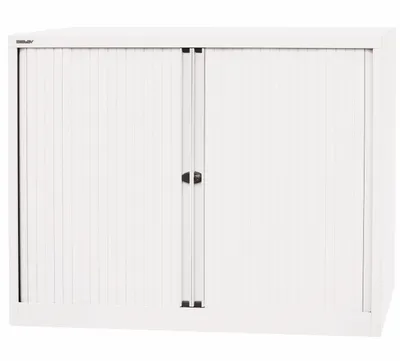 Produktbild von Bisley Rollladenschrank EuroTambour - Farbe: Verkehrsweiß