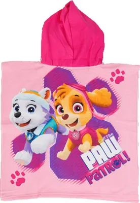 Produktbild von Paw Patrol Strandtuch Poncho 55x110 cm (Schnelltrocknend)