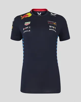 Productafbeelding van Red Bull T-shirt, Castore, team, dames, blauw, 2024, maat XXL
