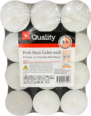 Produktbild von Maxi-Lichte 8h Brennd.TGQ.36ST
