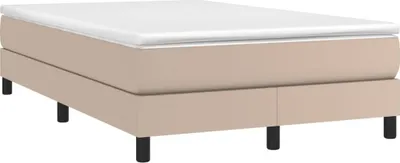Produktbild von "Winterschlussverkauf "Boxspringbettgestell - CLORIS - Doppelbett - Robust und langlebig - Cappuccino-Braun 120x200 cm - Einfache Montage - Kunstleder - NeuMöbel4278183