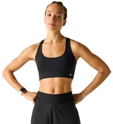 Productafbeelding van REGATTA DWU423 DARE2B Sportbeha voor dames, zwart, maat 40