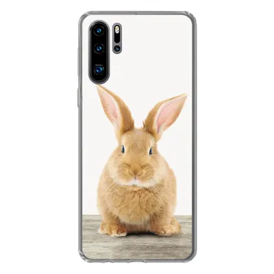 Produktbild von MuchoWow® Handyhülle Schutzhülle Hülle für Huawei P30 Pro Kaninchen - Babykaninchen - Tiere - Kinder - Mädchen - Jungen Silikon Softcase Handy Hülle - Schutzdeckel