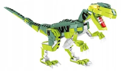 Produktbild von WOMA Velociraptor Dinosaurier Klemmbausteine