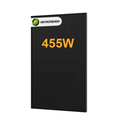 Produktbild von Powerness® Astronergy 1 Stück Full Black Bifazial Glas-Glas 455W Solarmodule, 1x 455W PV Panel für Balkonkraftwerk(0% MwSt)
