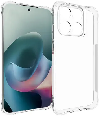 Image de Étui pour Motorola Moto G67/G77 - Coque arrière en silicone Phonesta Pure Shockproof - Transparent