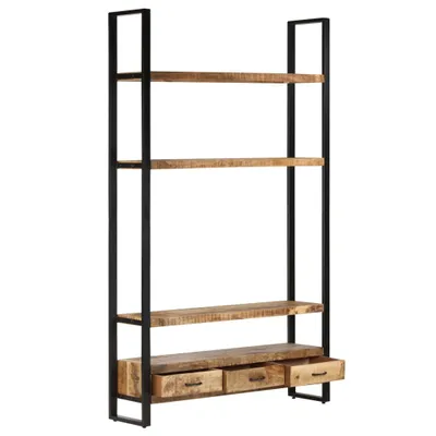 Produktbild von vidaXL Bücherregal 118x30x200 cm Massivholz Mango