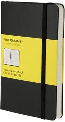 Produktbild von MOLESKINE Notizbuch P/A6 kariert Hardcover schwarz