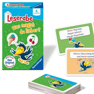 Image de Ravensburger 23497 Leserabe - Que préfères-tu ?