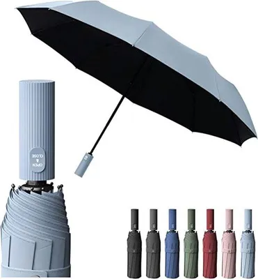 Produktbild von Famanu Regenschirm Hochwertig und Langlebig - 7 Farben