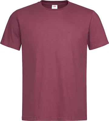Immagine prodotto di Stedman ST2000 | Maglietta classica da uomo - Colore: Rosso borgogna - Taglia: 3XL
