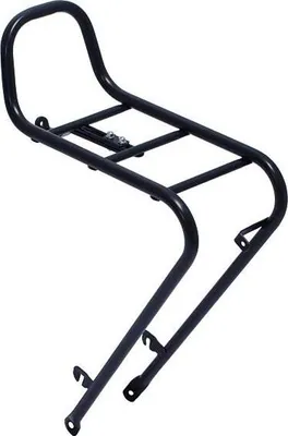 Image de Porte-bagages STECO V.R. "Flow" 28", Ø 16 mm acierr noir mat