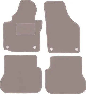 Produktbild von Velours-Autoteppiche für: Volkswagen Caddy 2K Fl Minivan (2010-2015) Beige