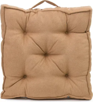 Produktbild von Gözze Boxkissen Darco (gefüllt) caramel 40x40x7 cm