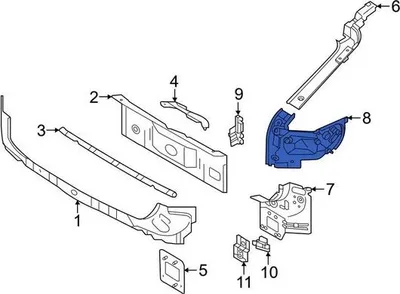 Obrázek produktu pro VOLVO C40 kryt zadního sloupku pravý OE 31322694