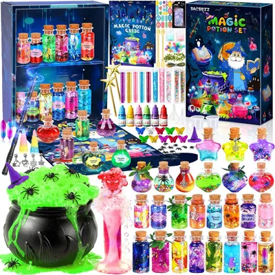 Productafbeelding van Magische drinkset voor kinderen - Mix 20+ fee magische experimenten drankjes