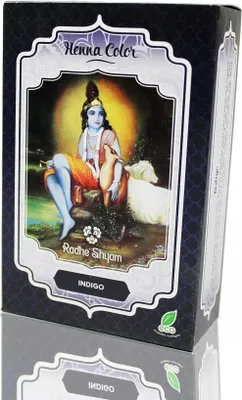 Zdjęcie produktu dla Clayurstaff Semipermanent Henna Radhe Shyam Henna Indigo (100 g)