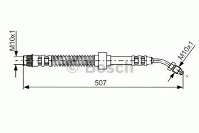 Produktbild von Bosch Bremsschlauch  1 987 481 150