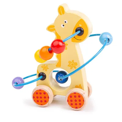 Produktbild von Bigjigs Baby Labyrinth auf Giraffenrädern