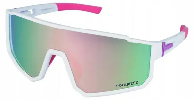 Produktbild von PolarZone PZ468-6 Sport-Sonnenbrille Polarisiert Weiß