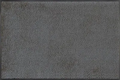Produktbild von Unyqoos® Fußmatte, waschbar – Anthrazit 50×75 cm, für Innen & Außen, robuster Nylonflor, rutschfeste Nitrilgummirückseite, hergestellt in Europa