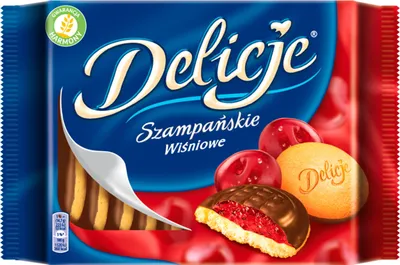 Zdjęcie produktu dla Delicje Szampańskie Wiśniowe 294g