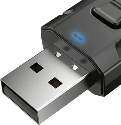 Obrázek produktu pro 4 v 1 USB Bluetooth 5.0 přijímač, čistá kvalita zvuku, audio adaptér Plug-and-Play se stabilním přenosem