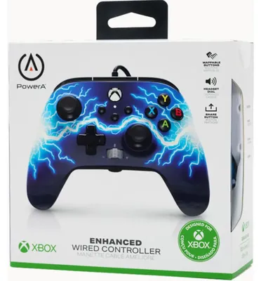 Zdjęcie produktu dla PowerA 1521745-02, Gamepad, Xbox One, Xbox Series S, Xbox Series X, Przycisk menu, Przycisk udostępniania, Analogowa/Cyfrowa, Przewodowa, USB