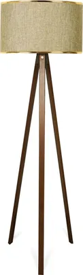 Produktbild von Opviq, AYD-2957, Stehlampen, Beige, Holz, 21 x 38 x 140 cm