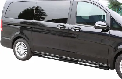 Zdjęcie produktu dla Stalowe listwy progowe do Mercedes Vito W447 2014-2025 czarne
