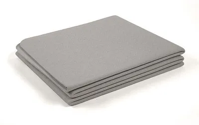 Obrázek produktu pro Cestovní podložka na jógu, lehký a protiskluzový materiál TPE, ideální pro jógu, pilates, protahovací cvičení a cvičení na podlaze, pro muže i ženy, šedá