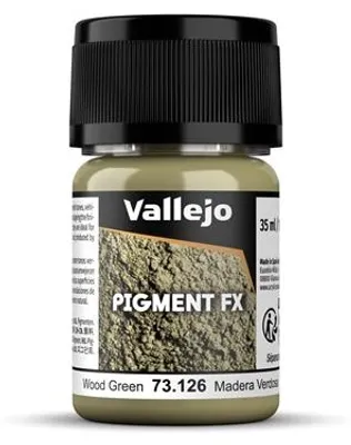 Produktbild von Vallejo 73126 - Holzgrün, 35 ml - Neu