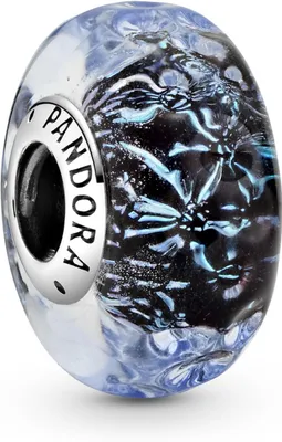 Obrázek produktu pro PANDORA Přívěsek "Vlnovka" z muránského skla Ocean Blue 798938C00