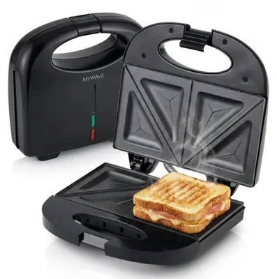 Productafbeelding van Mijn Wave sandwichmaker – vermogen 750 W – geschikt voor alle soorten voedsel – 90°